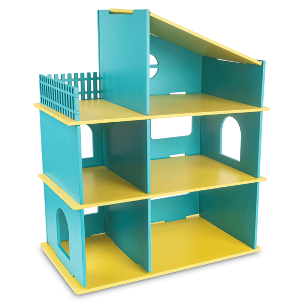 DIY Wooden Dollhouse Kit 4 - Jim n Jam