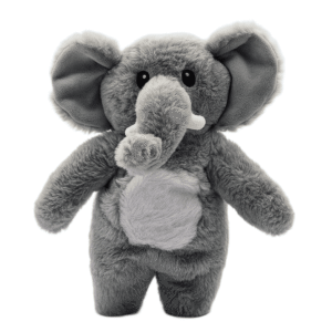 Jr. Nelly the Elephant - Flat Plush Elephant Toy for Soothing Snuggles