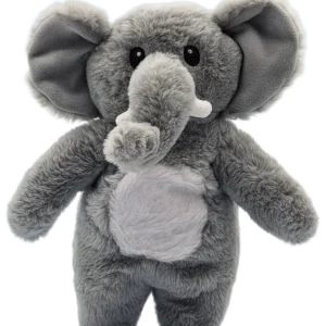 Jr. Nelly the Elephant - Flat Plush Elephant Toy for Soothing Snuggles